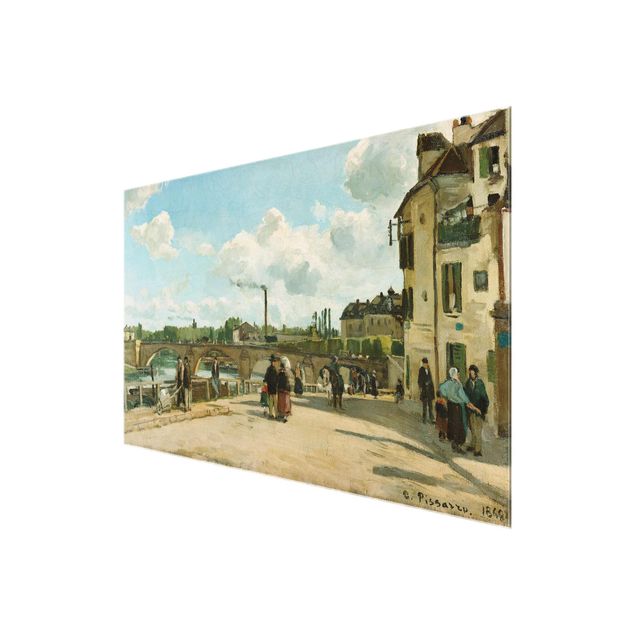 Art style romantic Camille Pissarro - View Of Pontoise