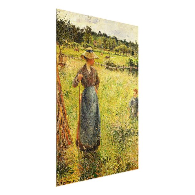 Post impressionism Camille Pissarro - The Haymaker