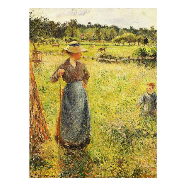 Art styles Camille Pissarro - The Haymaker