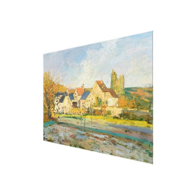Romanticism style Camille Pissarro - Landscape Near Pontoise