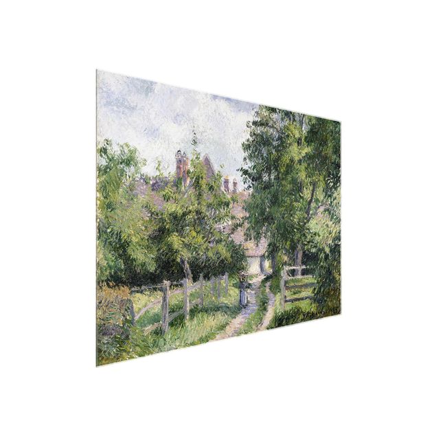 Art style post impressionism Camille Pissarro - Saint-Martin Near Gisors