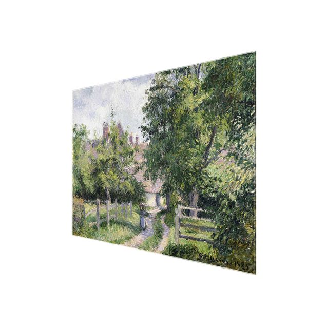 Landscape canvas prints Camille Pissarro - Saint-Martin Near Gisors