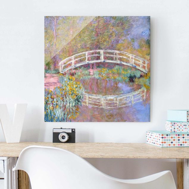 Abstract impressionism Claude Monet - Bridge Monet's Garden