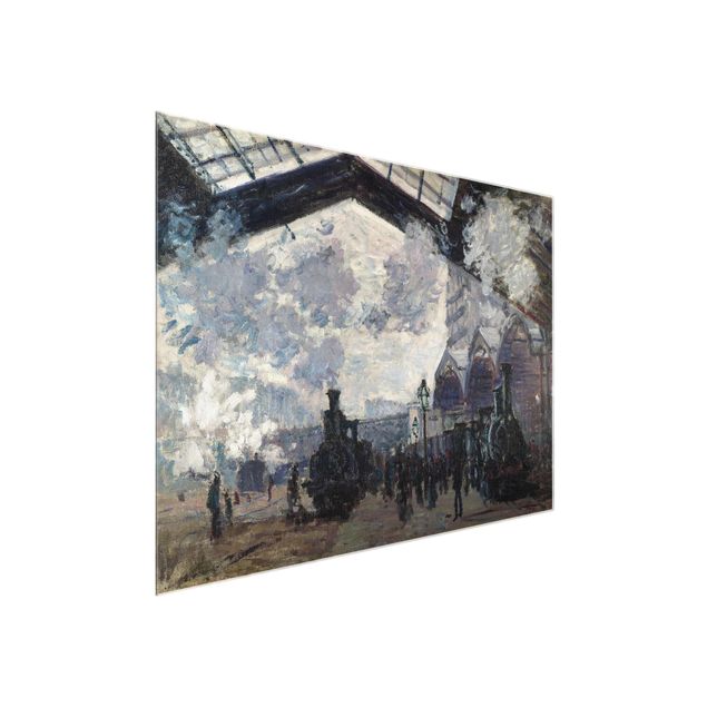 Art style Claude Monet - Gare Saint Lazare