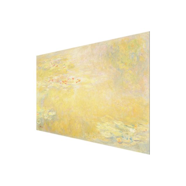 Glass prints landscape Claude Monet - The Water Lily Pond