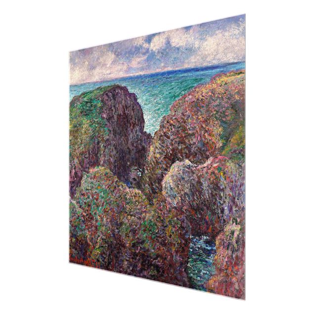 Sea life prints Claude Monet - Group of Rocks at Port-Goulphar