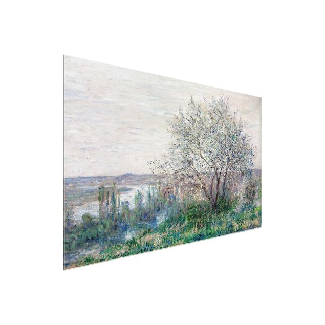 Prints landscape Claude Monet - Spring in Vétheuil
