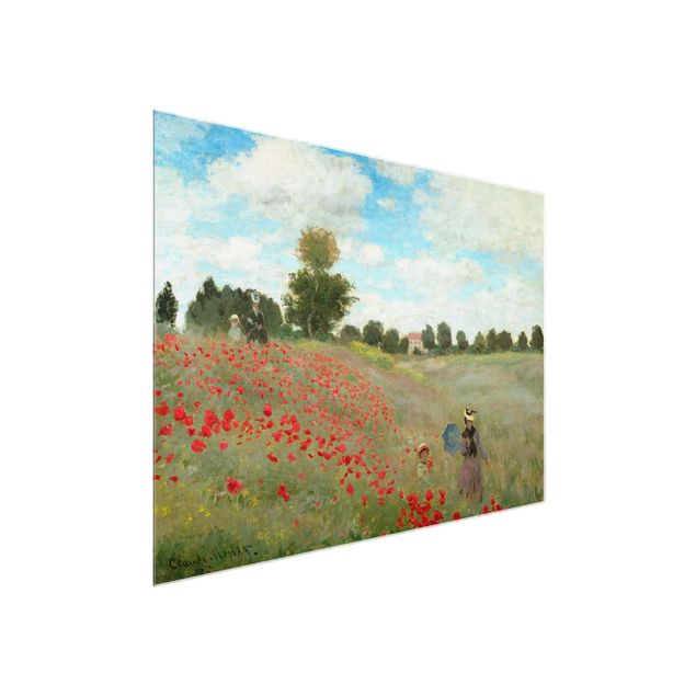 Art style Claude Monet - Poppy Field Near Argenteuil