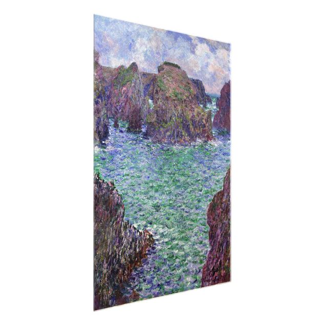 Landscape canvas prints Claude Monet - Port-Goulphar, Belle-Île