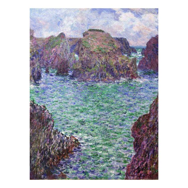 Beach canvas art Claude Monet - Port-Goulphar, Belle-Île
