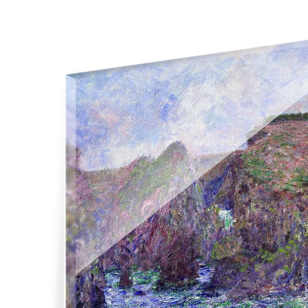 Glass prints landscape Claude Monet - Port-Goulphar, Belle-Île