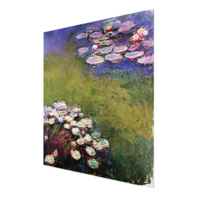 Glass prints landscape Claude Monet - Water Lilies