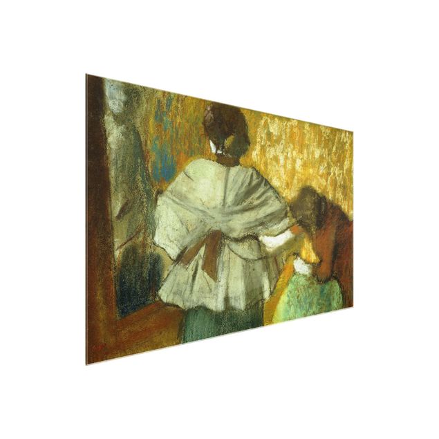Canvas art Edgar Degas - milliner