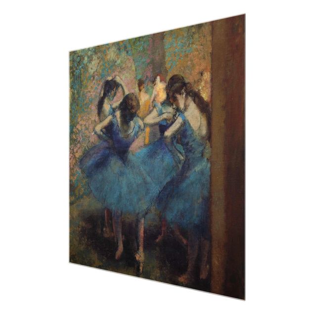 Prints modern Edgar Degas - Blue Dancers