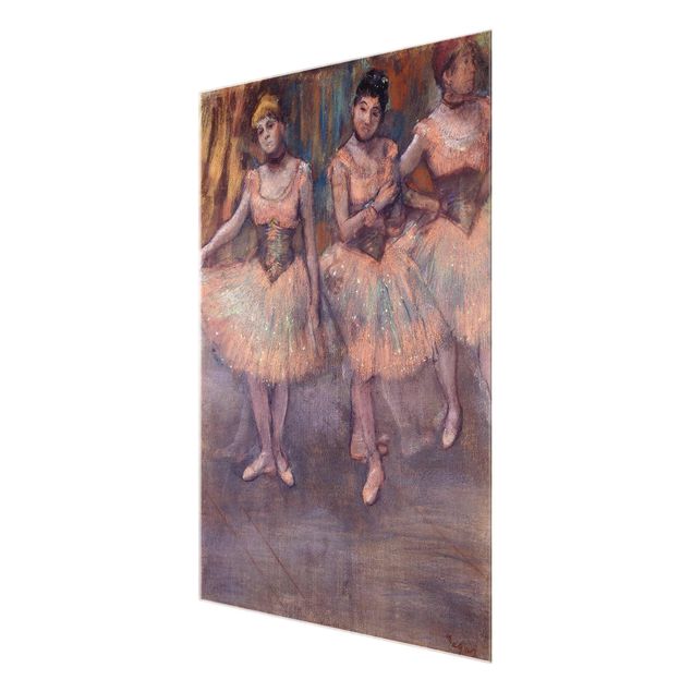 Modern art prints Edgar Degas - Three Dancers before Exercise