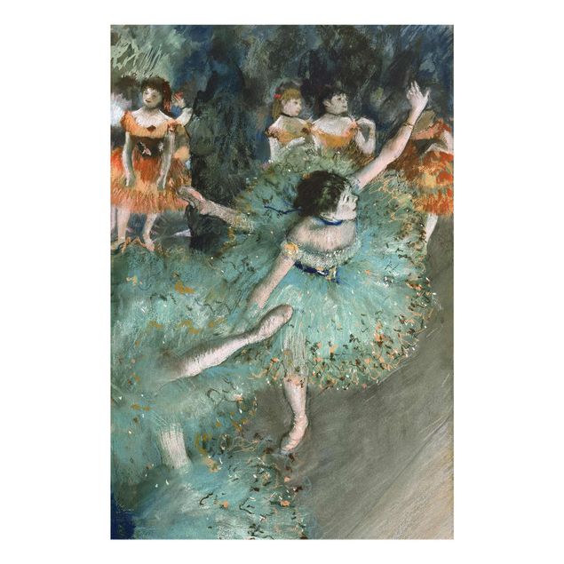 Canvas art Edgar Degas - Dancers in Green