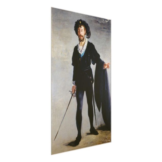 Canvas art Edouard Manet - Jean-Baptiste Faure in the Role of Hamlet