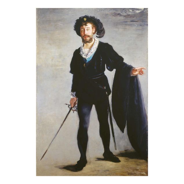 Contemporary art prints Edouard Manet - Jean-Baptiste Faure in the Role of Hamlet