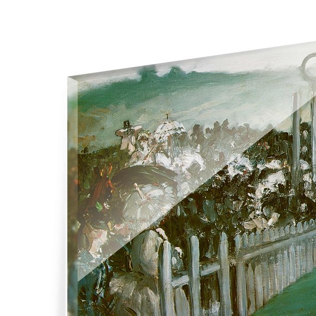 Animal canvas Edouard Manet - Races At Longchamp