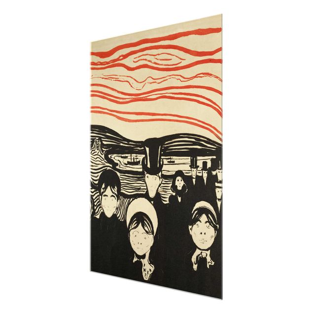 Modern art prints Edvard Munch - Anxiety