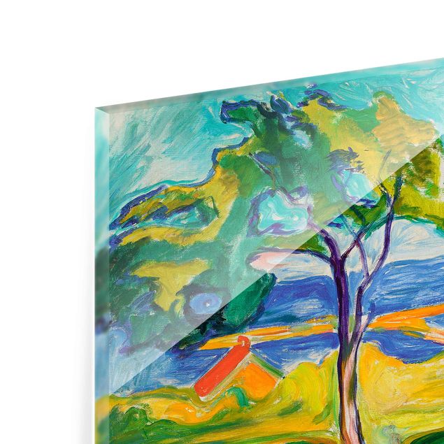 Sea prints Edvard Munch - The Garden In Åsgårdstrand