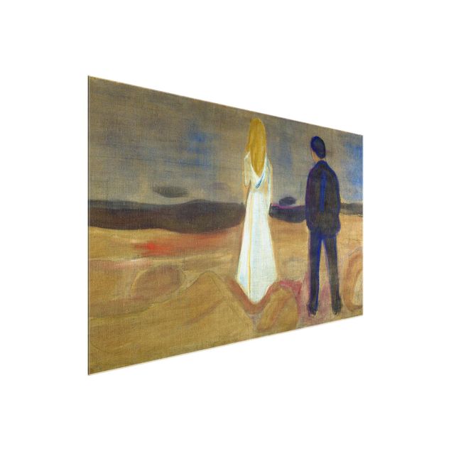 Art styles Edvard Munch - Two humans. The Lonely (Reinhardt-Fries)