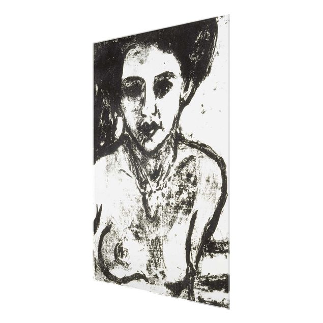 Prints black and white Ernst Ludwig Kirchner - Artist's Child