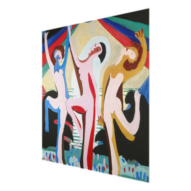 Ludwig Krichner Ernst Ludwig Kirchner - colour Dance