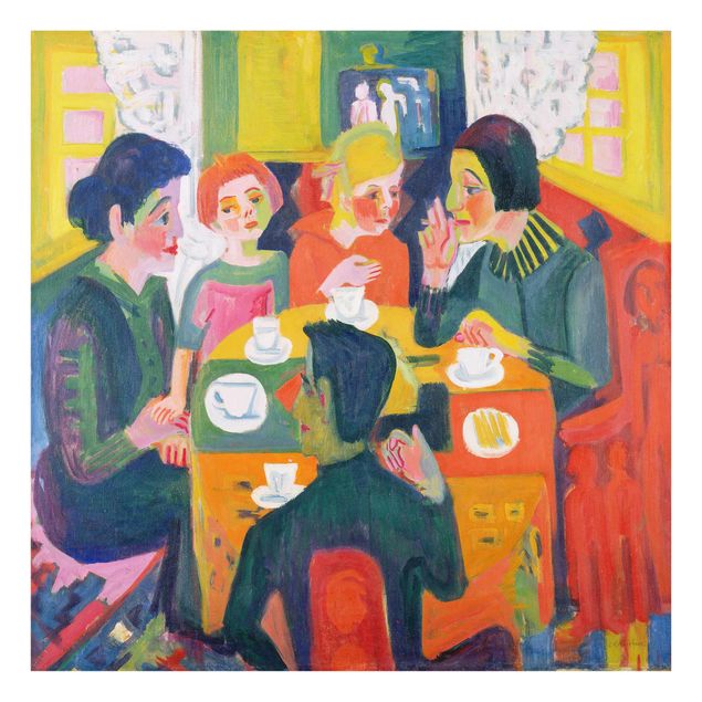 Prints coffee Ernst Ludwig Kirchner - Coffee Table