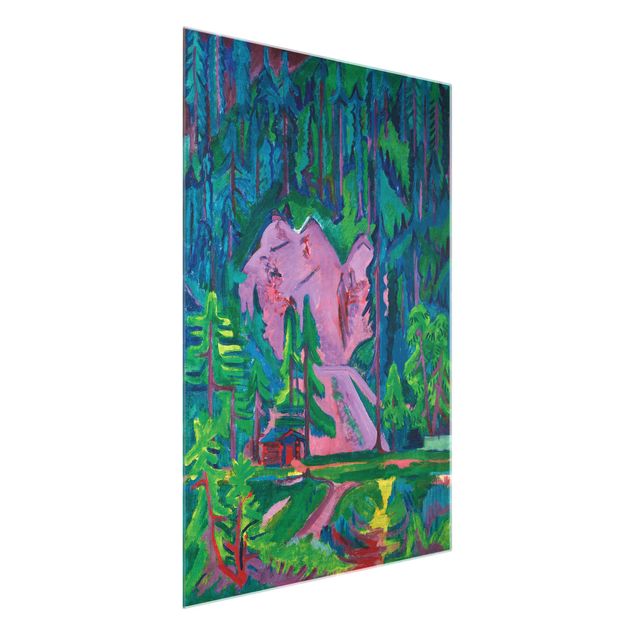 Landscape wall art Ernst Ludwig Kirchner - Quarry in the Wild