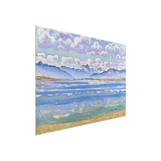 Prints landscape Ferdinand Hodler - Weisshorn Of Montana