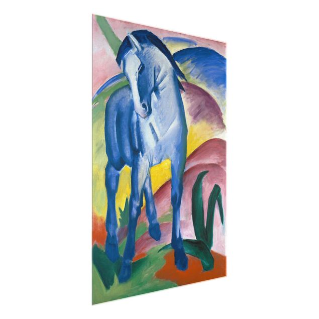 Horses wall art Franz Marc - Blue Horse I