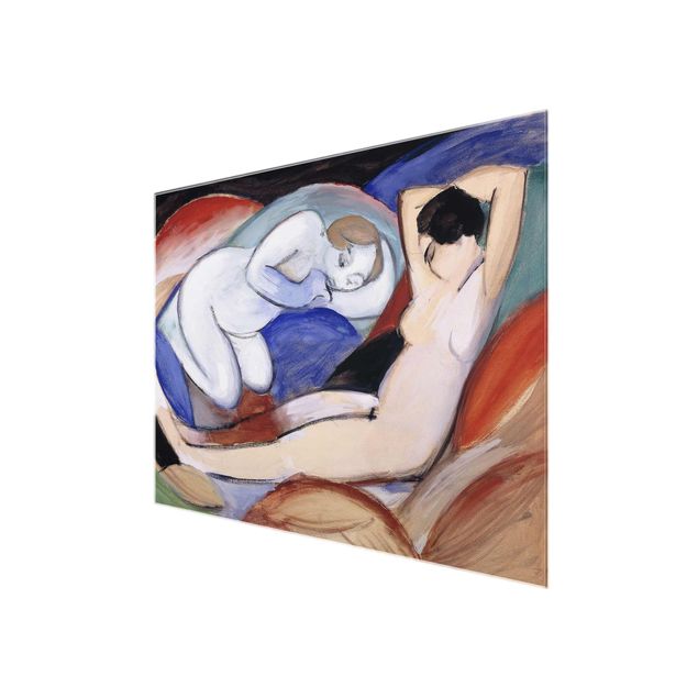 Contemporary art prints Franz Marc - Two Acts