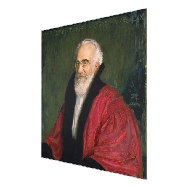 Portrait canvas prints Franz von Stuck - Portrait of Lujo Brentano