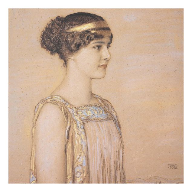 Contemporary art prints Portrait of Mary in a Greek Costume