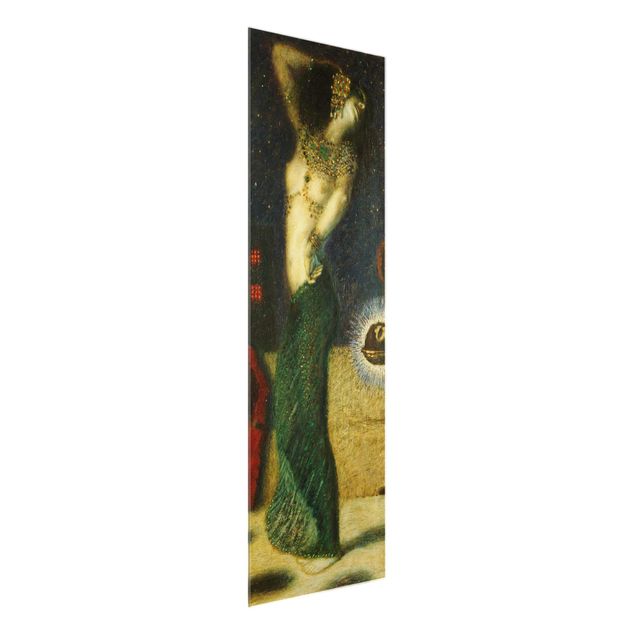 Glass prints nude Franz Von Stuck - Dancing Salome