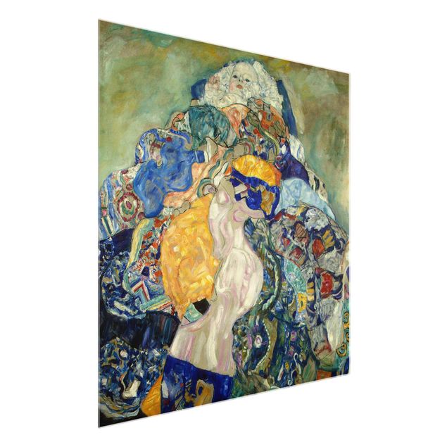 Art posters Gustav Klimt - Baby (cradle)