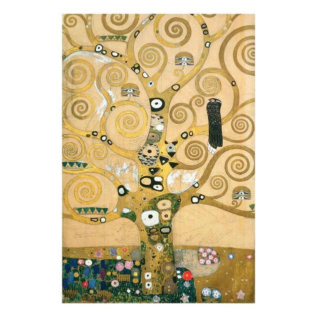 Tree print Gustav Klimt - The Tree of Life