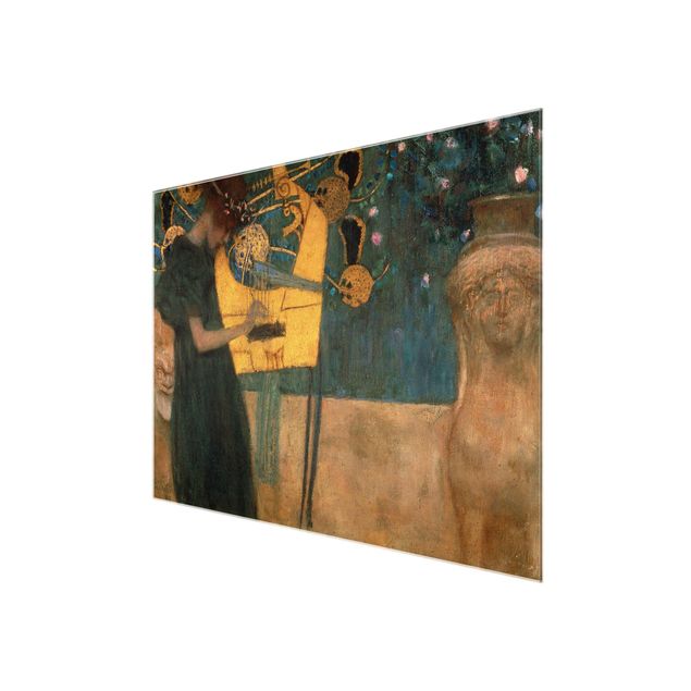 Prints portrait Gustav Klimt - Music
