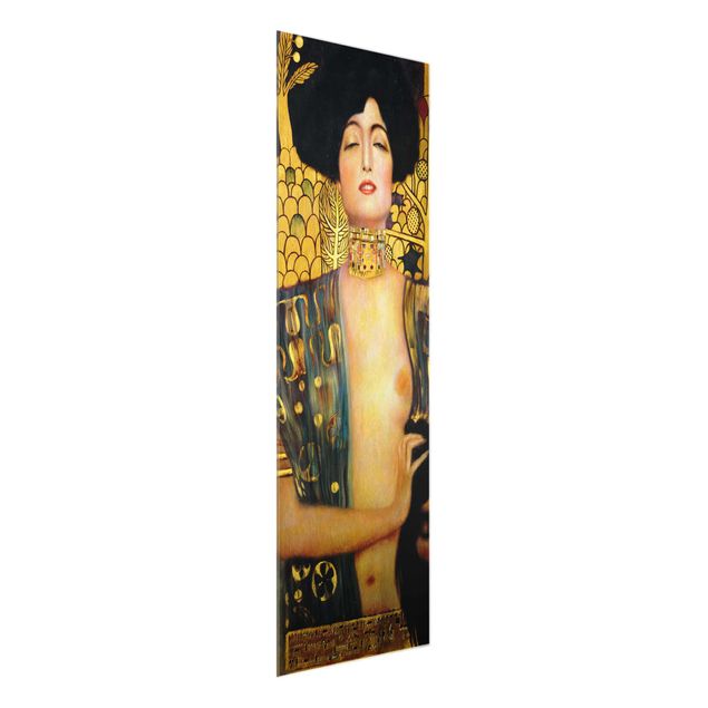 Glass prints nude Gustav Klimt - Judith I