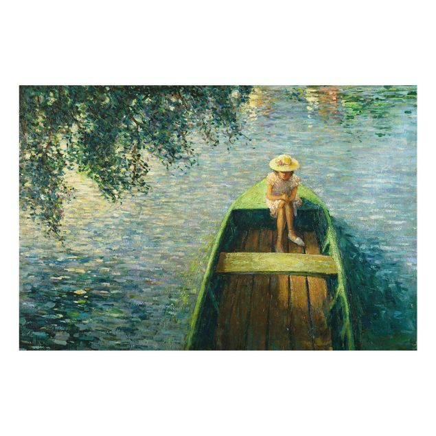 Prints portrait Henri Lebasque - By Boat on the Marne
