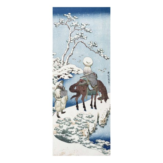 Art posters Katsushika Hokusai - The Chinese Poet Su Dongpo