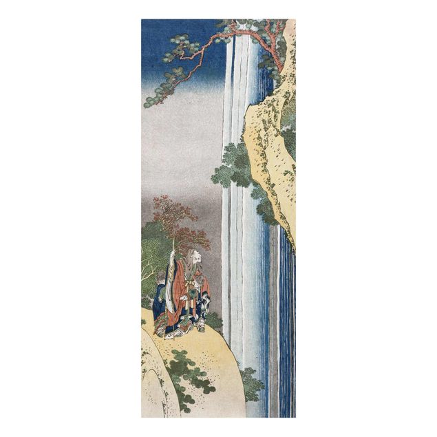Landscape wall art Katsushika Hokusai - The Poet Rihaku