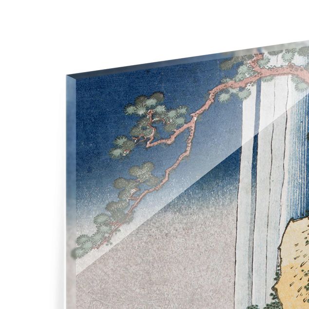 Glass prints landscape Katsushika Hokusai - The Poet Rihaku