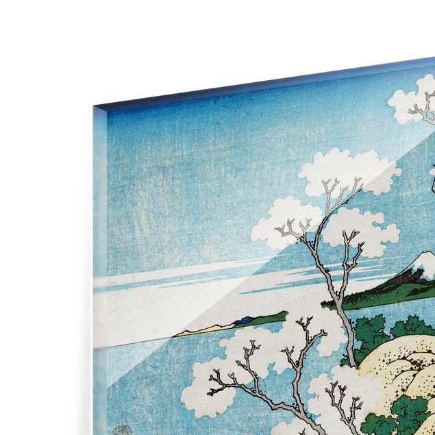 Navy blue wall art Katsushika Hokusai - The Fuji Of Gotenyama
