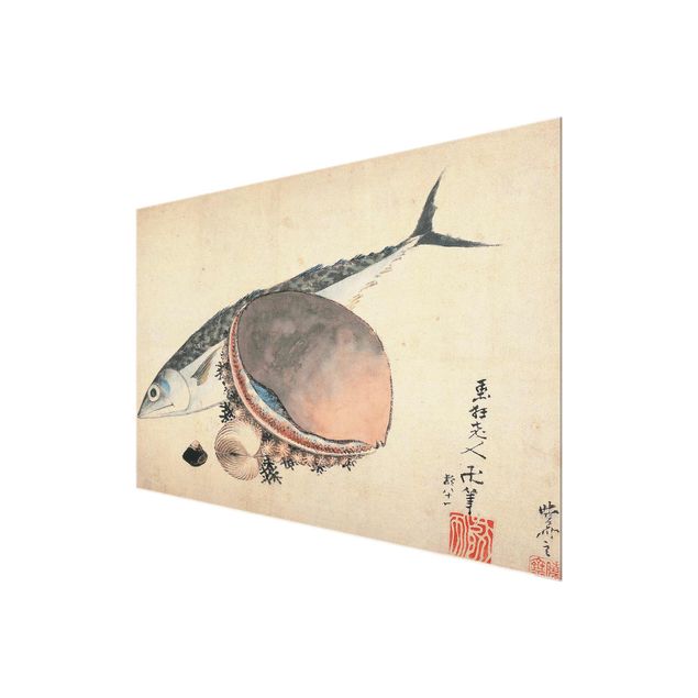 Katsushika Hokusai Katsushika Hokusai - Mackerel and Sea Shells