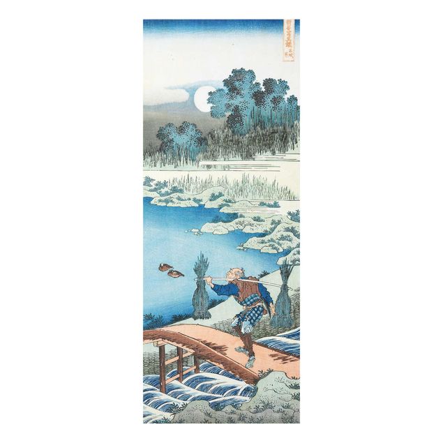 Canvas art Katsushika Hokusai - Rice Carriers (Tokusagari)