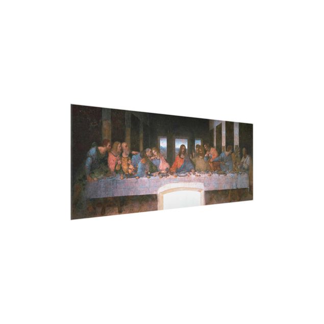 Glass prints spiritual Leonardo Da Vinci - The last Supper