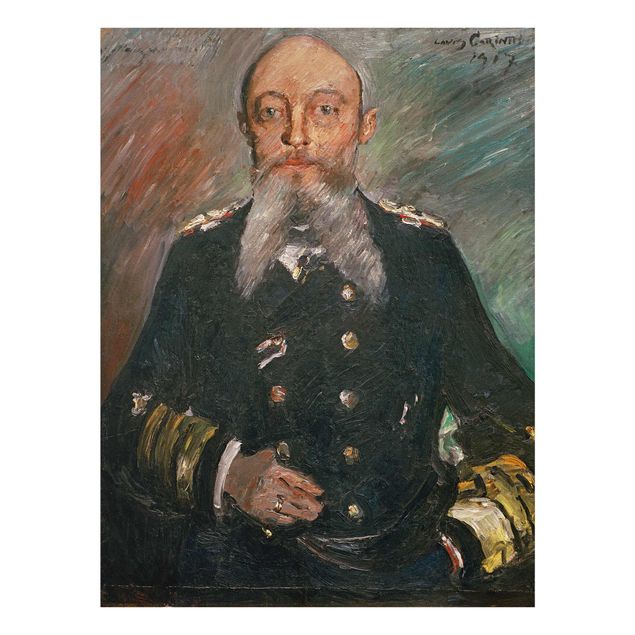 Portrait canvas prints Lovis Corinth - Alfred of Tirpitz
