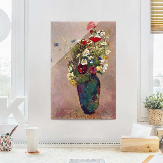 Kitchen Odilon Redon - Flower Vase with Poppies